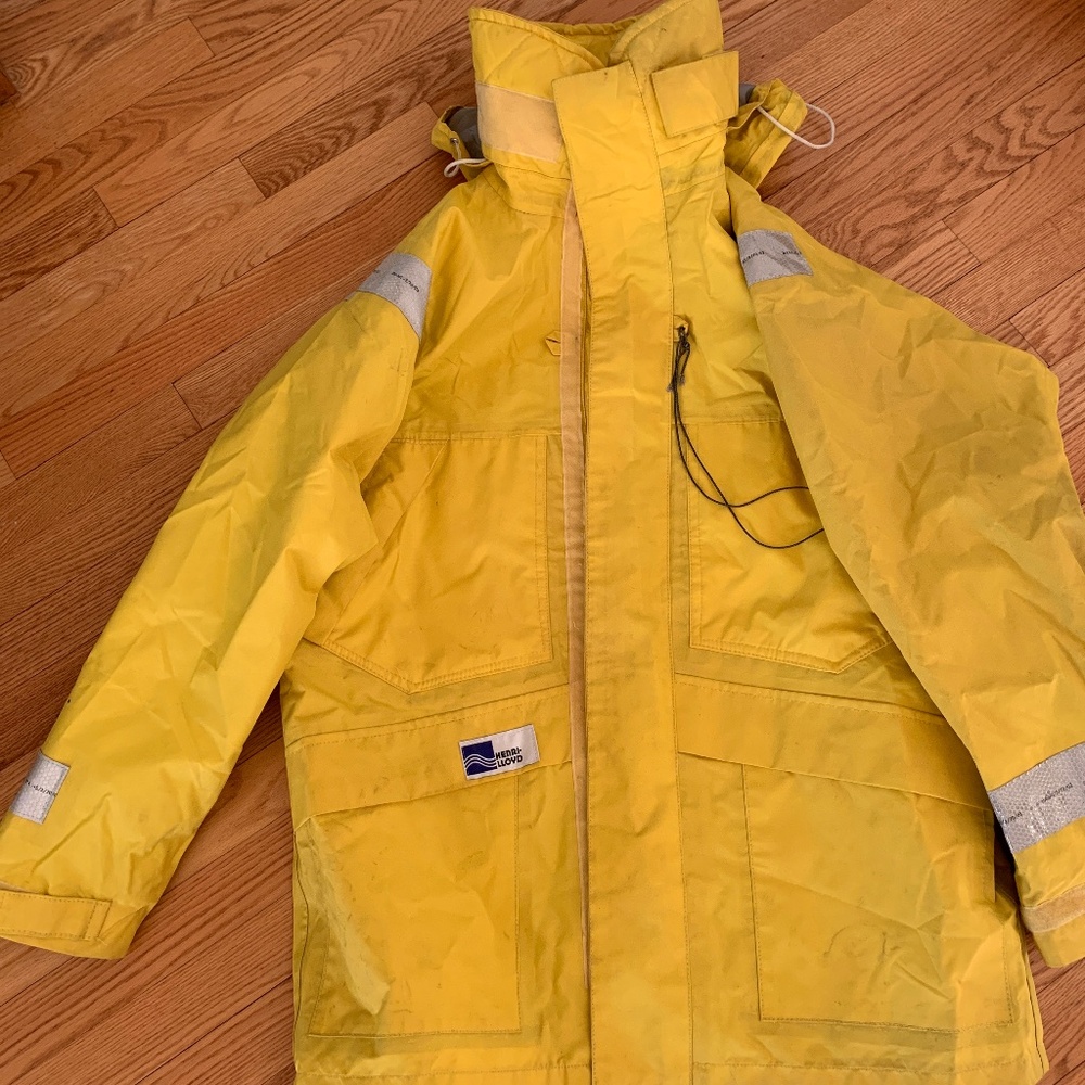 Henri Lloyd rain jacket for sailing